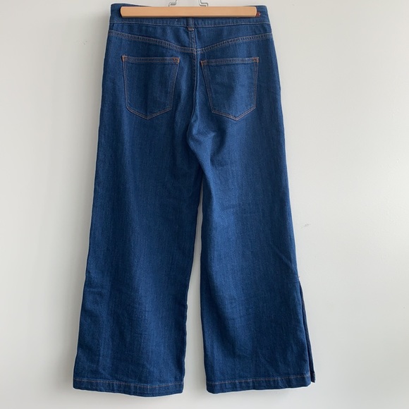 Anthropologie- Wide Leg Jeans - Picture 2 of 11